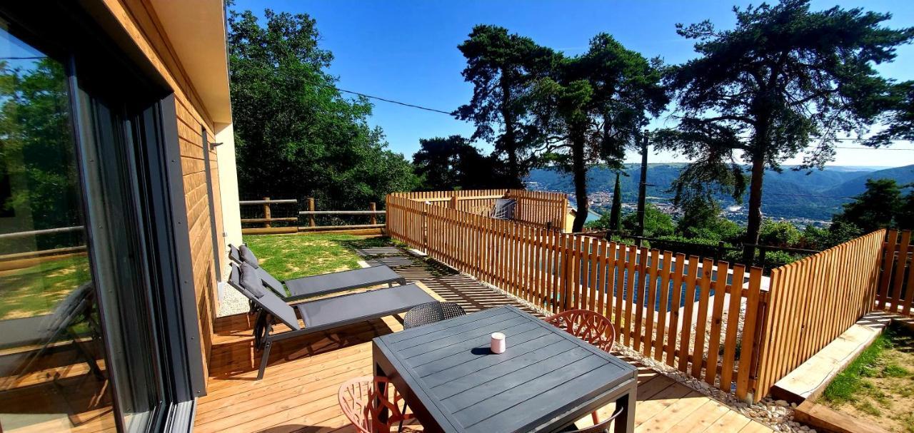 La Booa - Ecolodge En Ardeche - Piscine Privee - Ecolodgite Ozon  Buitenkant foto