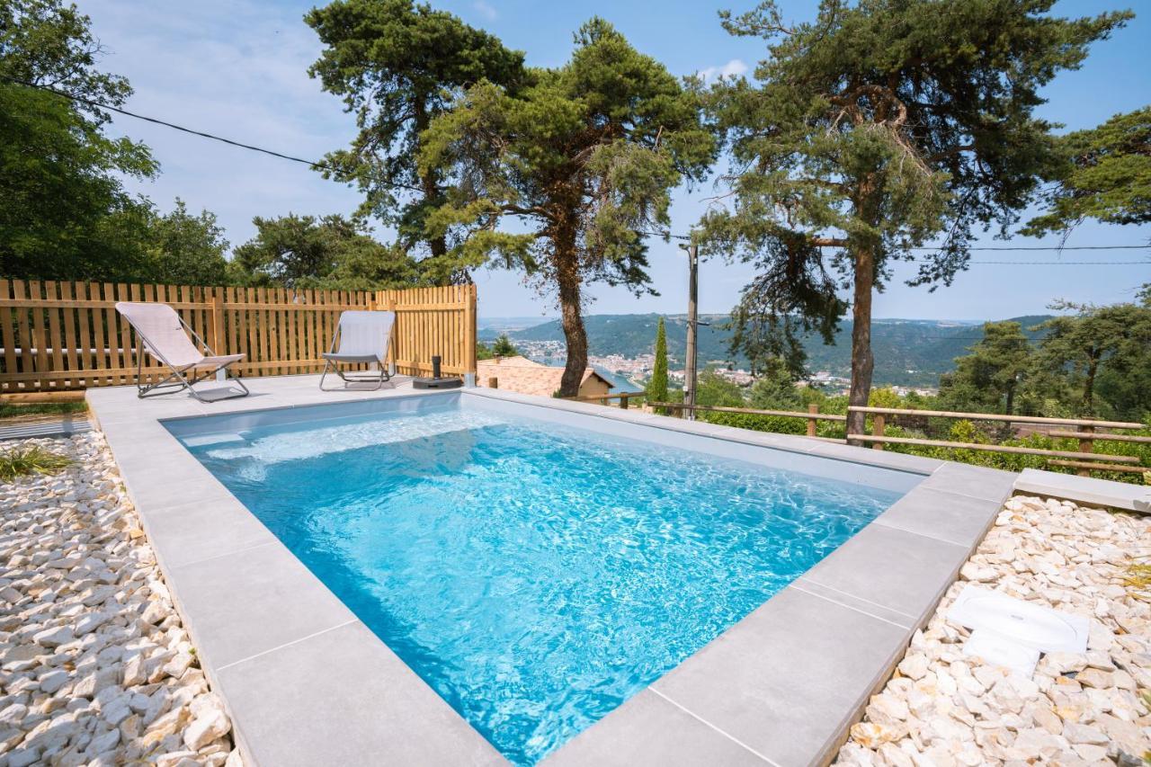 La Booa - Ecolodge En Ardeche - Piscine Privee - Ecolodgite Ozon  Buitenkant foto