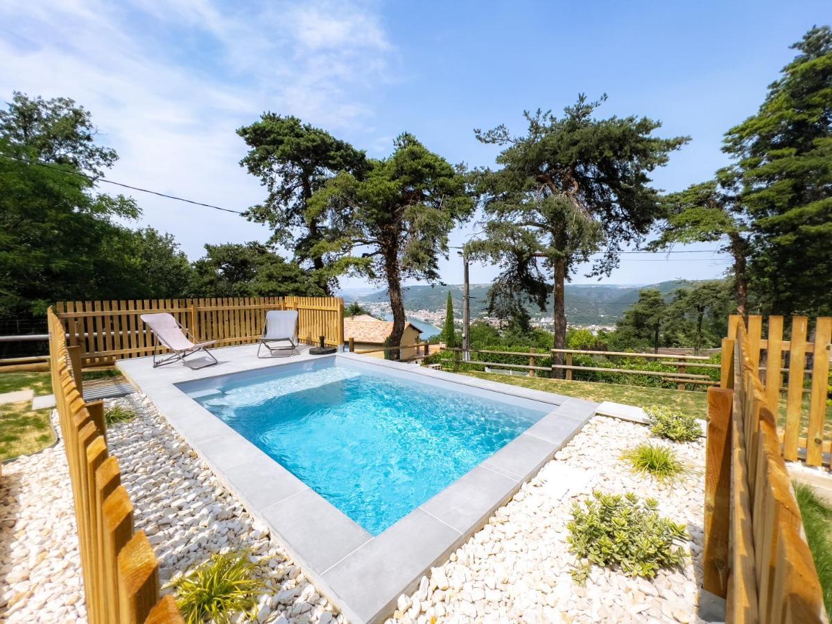 La Booa - Ecolodge En Ardeche - Piscine Privee - Ecolodgite Ozon  Buitenkant foto