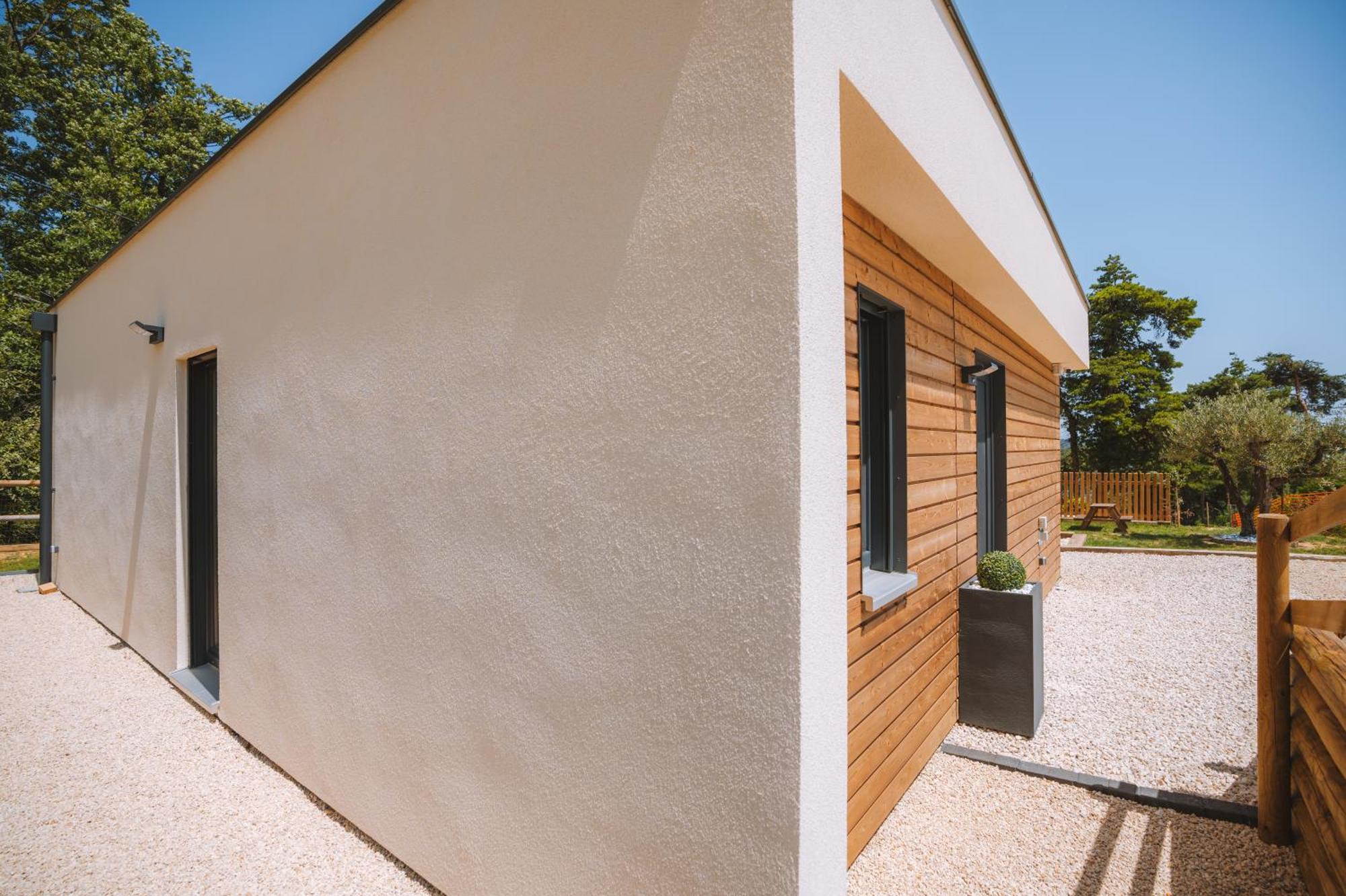 La Booa - Ecolodge En Ardeche - Piscine Privee - Ecolodgite Ozon  Buitenkant foto